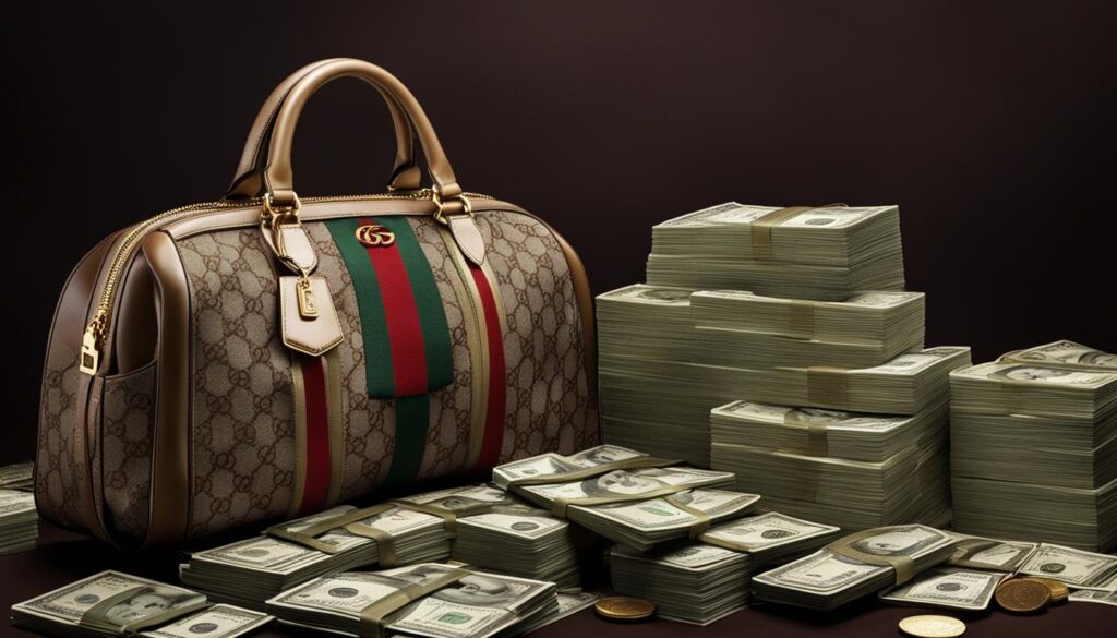 gucci vermögen