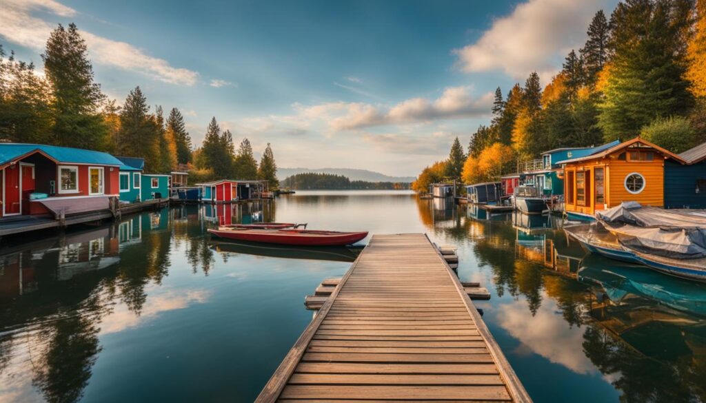 Hausboote in Deutschland und den Niederlanden