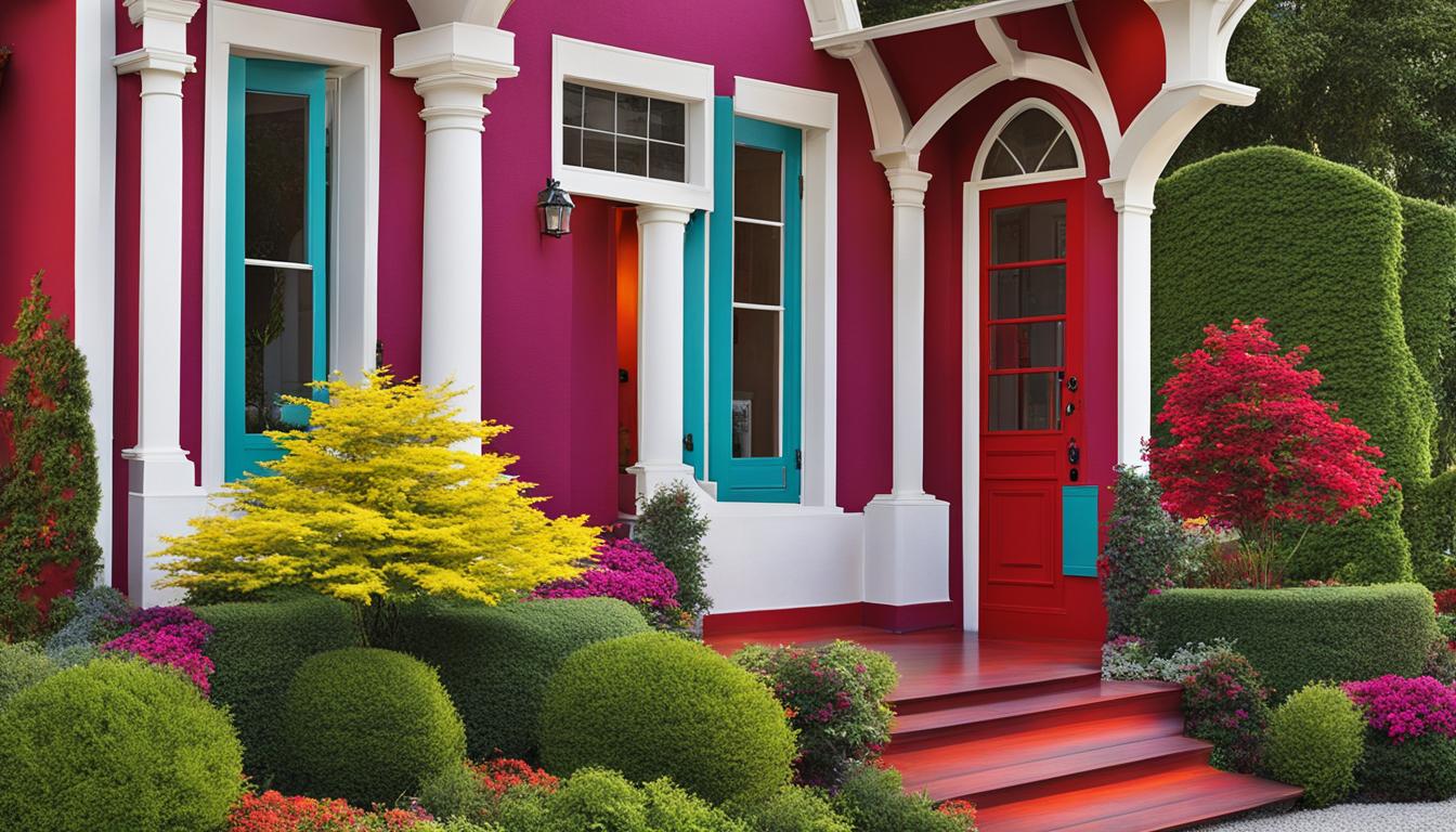 hausfassade farbe beispiele