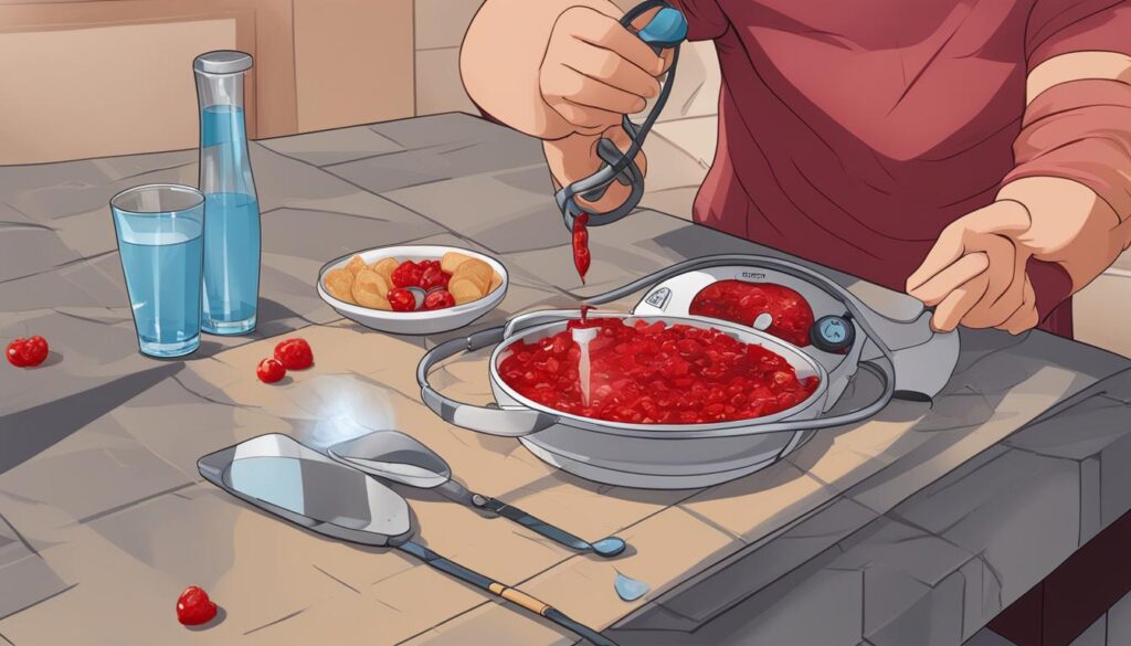Blutdruckabfall nach dem Essen Ursachen