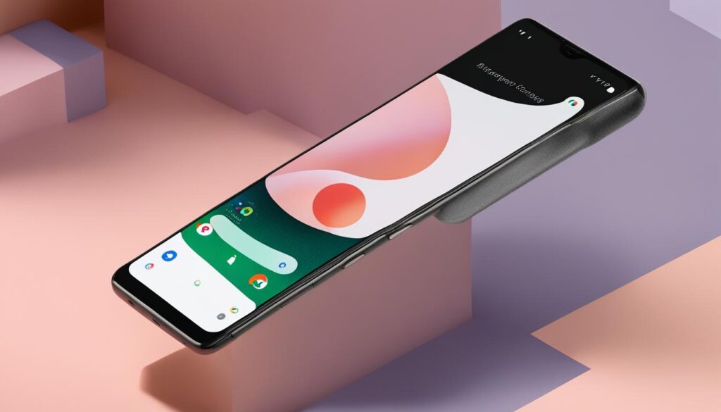 Fingerabdrucksensor des Pixel 6