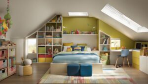 kinderzimmer dachschräge