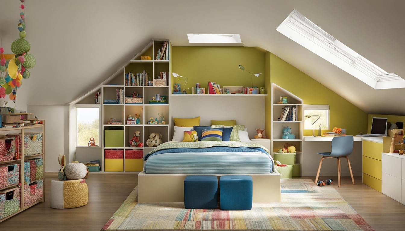 kinderzimmer dachschräge