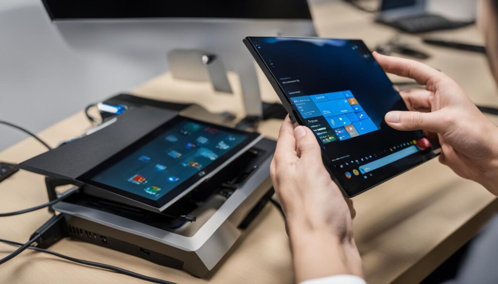 Bildschirmübertragung auf PC