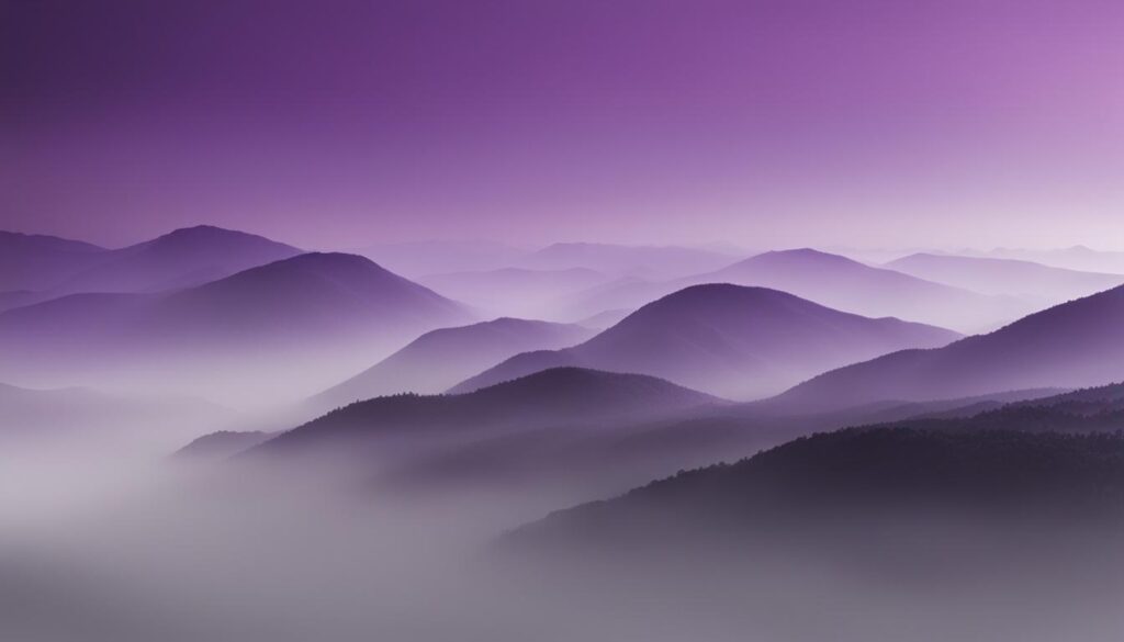 Grau und Violett kombinieren