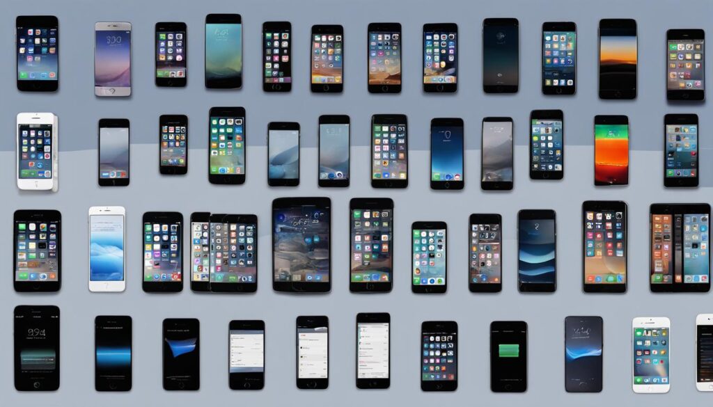 Aktuelle iOS-Versionen mit Sicherheitsupdates