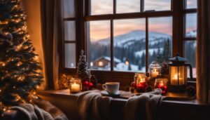 fensterbank weihnachtlich dekorieren