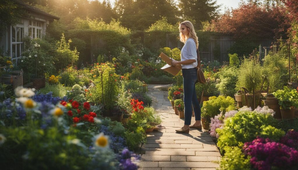 Gartenarbeit