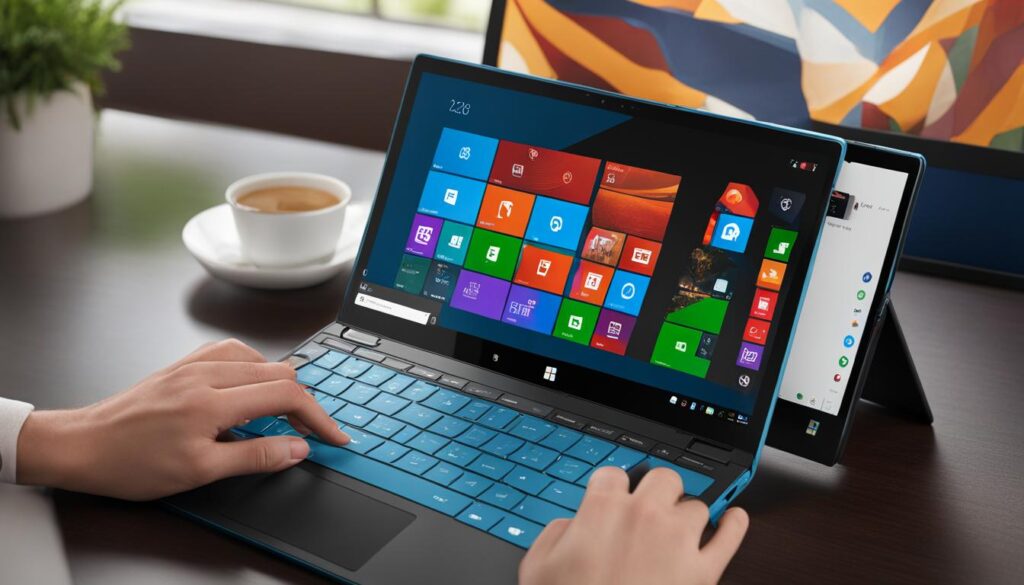 Microsoft Duo faltbares Handy