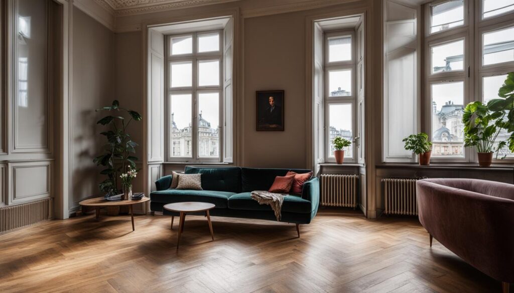 Möblierung einer Altbauwohnung
