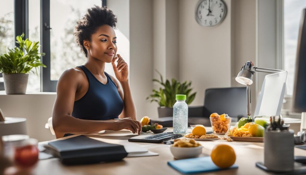 Tipps gegen das Mittagstief im Homeoffice