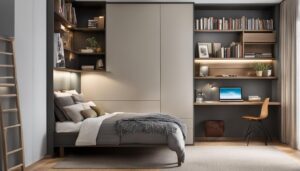 raumlösung kleines schlafzimmer