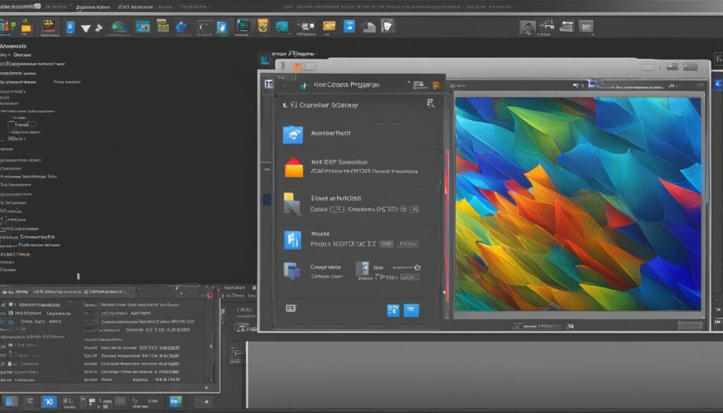 Externes Programm Screenshot