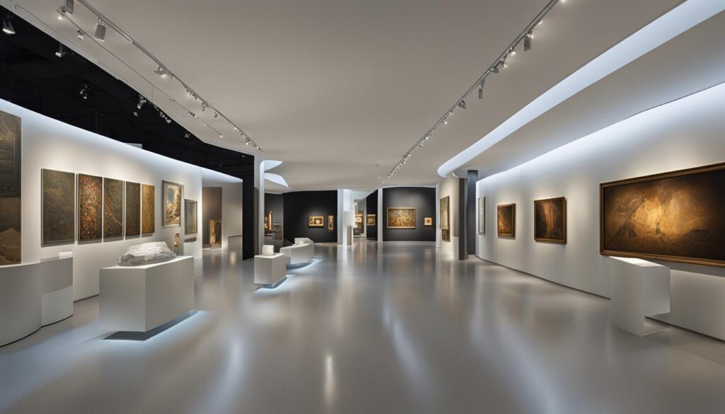 Sichtestrich in Museen und Ausstellungen
