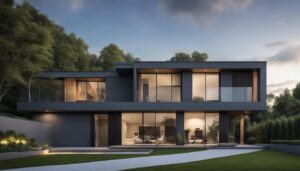 hausfassade grau anthrazit
