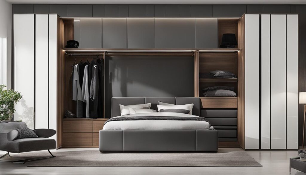 kleiderablage schlafzimmer
