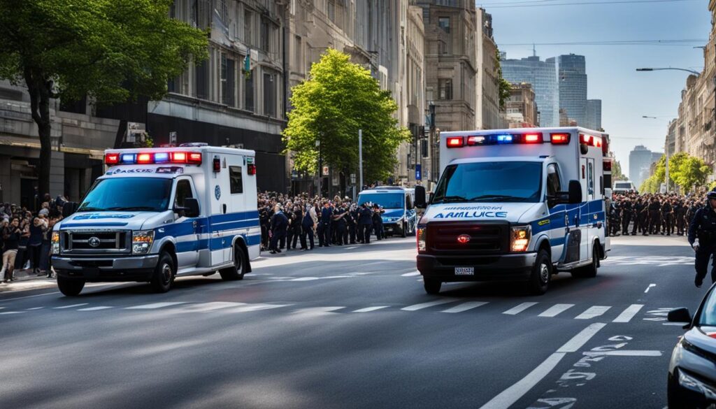Rettungsdienst der Polizei