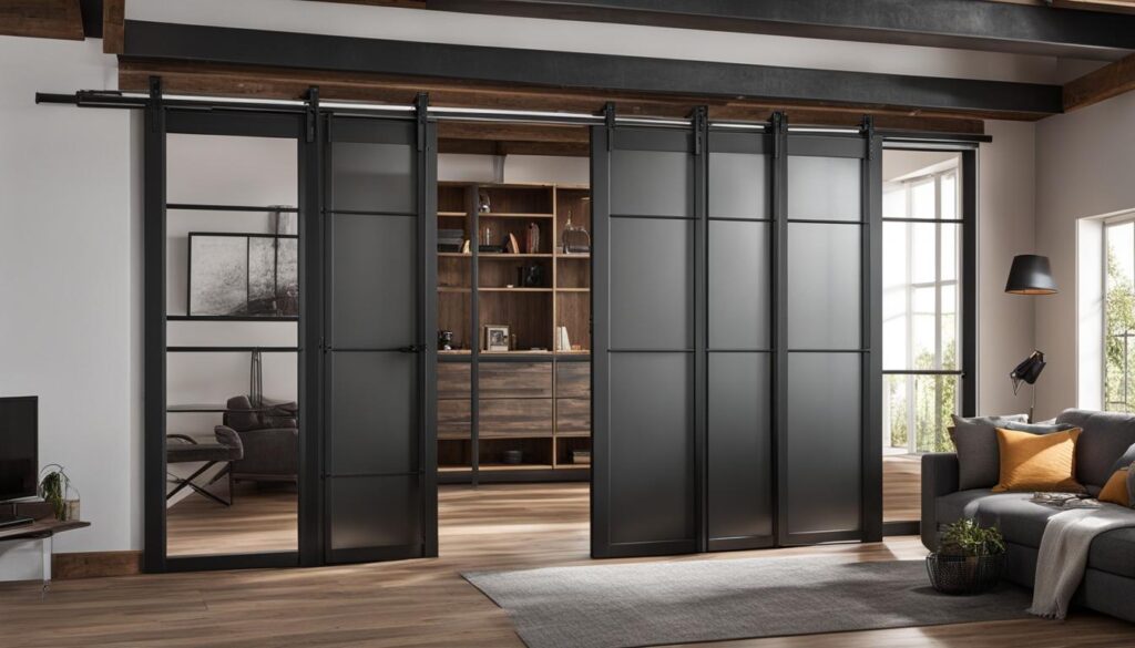 MetalWorxx Stahl Loft Tür
